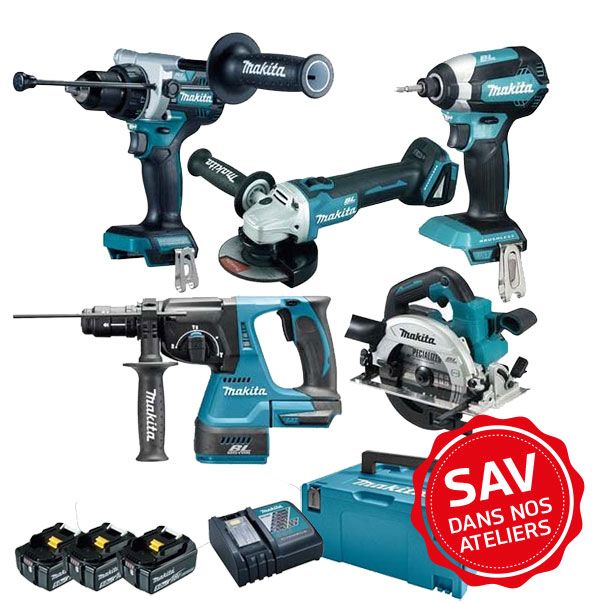 Combopack 5 machines 18V LXT MAKITA